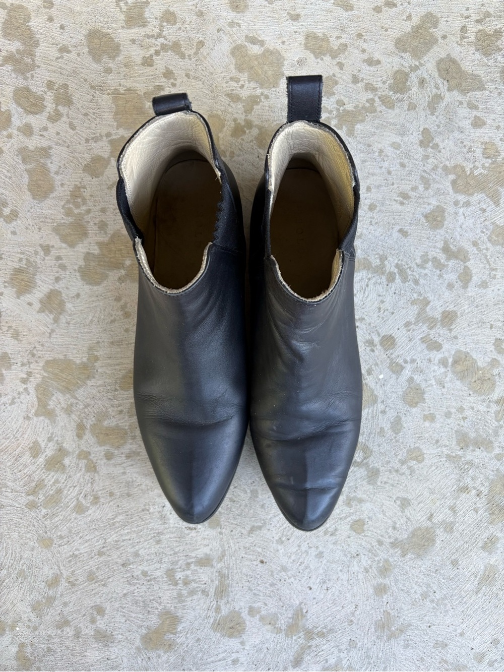 Nisolo Black Leather Ankle Booties